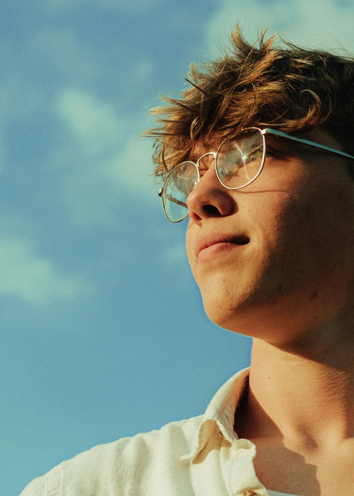 Close-up portrait of Kadin in natural light